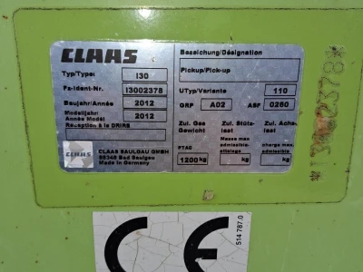 Claas Pick Up