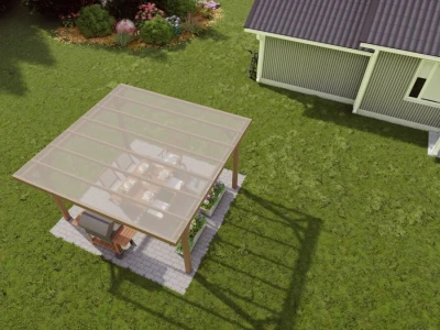 Drvena pergola 2mXXL
