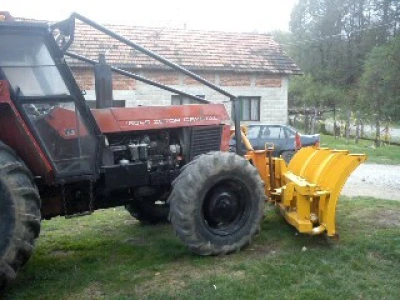 traktor zetor crystal+snježni plug