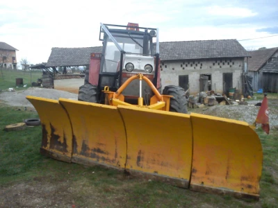 traktor zetor crystal+snježni plug