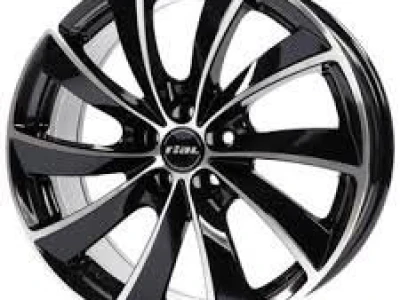 Alu felge 16 rupe 5x100, 6+ kom.RIAL LUGANO( srebro ili crna )