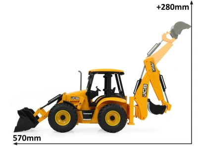 Jamara bager rovokopač utovarivač JCB na daljinski upravljač 2,4GHz