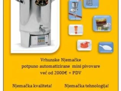 KOMPLET ZA PROIZVODNJU PIVA Braumeister20
