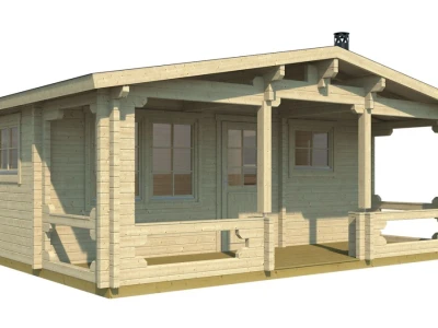 Drvena sauna Piha-Tuuri 25