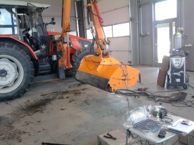 Balansiranje rotora malčera i kombajna
