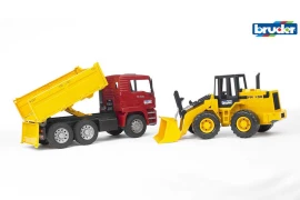 Bruder kamion Man + bager FR130