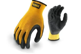 DEWALT RUKAVICE TEKSTILNE RUBBER VELIČINA L