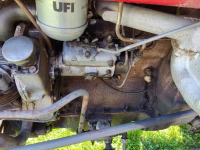 Traktor IMT 542 sa plugom i kosom,prvi vlasnik,povoljno