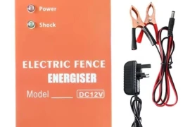Electric fence energizer 0.5J 12/220V za perad