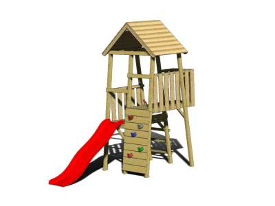 J2 Dječji toranj s toboganom 90 cm