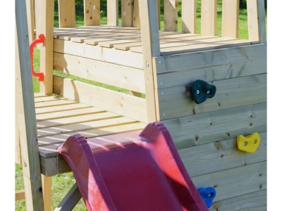 M41-K Toranj za penjanje s jednom ljuljačkom i dodatkom za teretanu i kuhinju