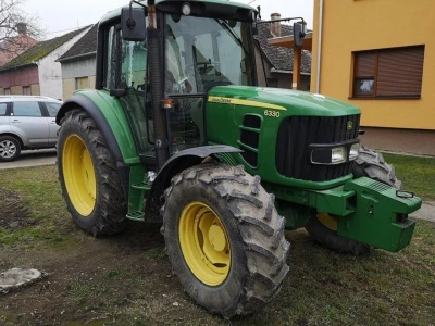 John Deere JD 6330 - odlično stanje - prvi vlasnik 6900 sati - 2008.g. - PowerQuad 24/24 - Klima - kompresor - redovno održavan u NCI