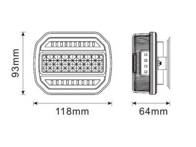 Komplet bežičnih LED lampi