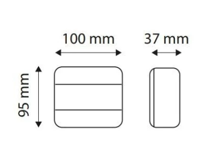 Komplet LED stražnjih lampa na magnet