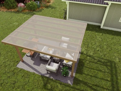 Drvena pergola L