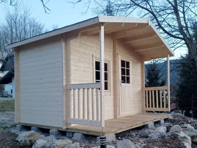 Drvena sauna Hannu