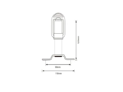 Nosač rotirne lampe TT.F.005