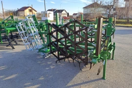 Poluteška drljača sa hidrauličnim podizanjem krila, radni zahvat 3.30, PN/ŠK