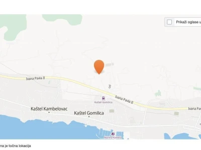 Poljoprivredno zemljište, Kaštel Gomilica, 1520 ili 1386 ili 1329 m2