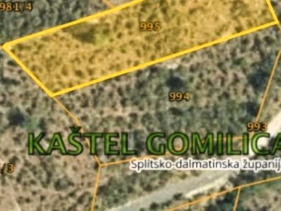 Poljoprivredno zemljište, Kaštel Gomilica, 1520 ili 1386 ili 1329 m2