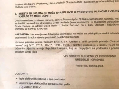 Poljoprivredno zemljište, Kaštel Gomilica, 1520 ili 1386 ili 1329 m2