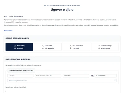 Primjeri ugovora | Kupoprodaja, zakup ili darovanje zemljišta | Kupoprodaja motornog vozila | Kupoprodaja stroja... i dr.