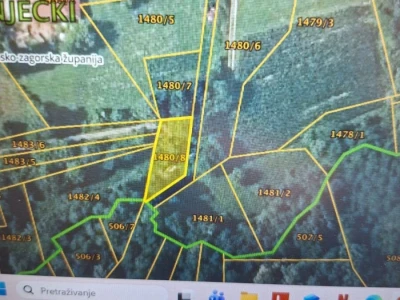 Prodajem poljoprivredno zemljište, vlasništvo 1/1, Kraljevec na Sutli..ukupne površine 4398m2