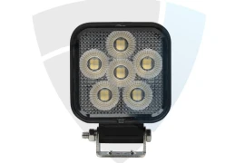 Radna LED lampa 24LED, 24W, kvadratna, raspršena