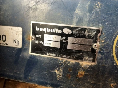 Razbacivač Bogballe sa kolicima
