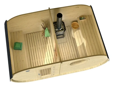 Drvena sauna Hanko