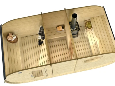 Drvena sauna Loviisa