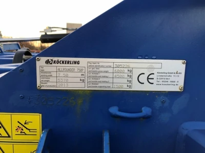 Sjetvospremač Kockerling 7,5 m