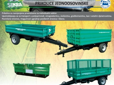 Traktorska Prikolica MAJEVICA 4t