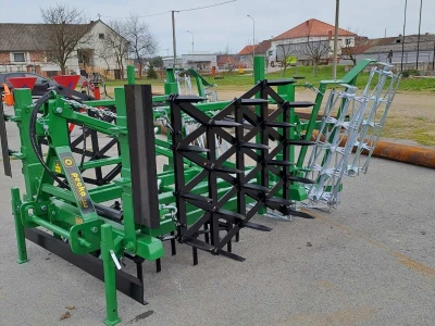Teška drljača sa hidrauličnim podizanjem krila, radni zahvat 3.60, klin 30x30x220