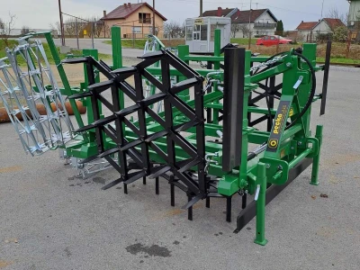 Teška drljača sa hidrauličnim podizanjem krila, radni zahvat 3.60, klin 30x30x220
