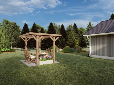Drvena pergola XS