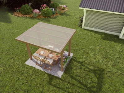 Drvena pergola XS