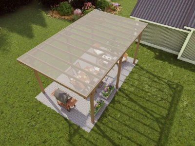 Drvena pergola XXXL