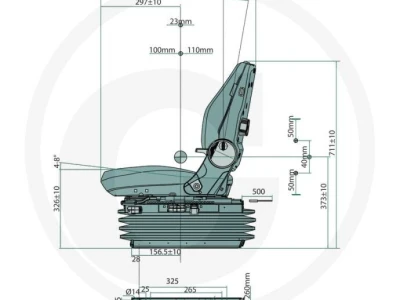 Zračno sjedalo Proboss AS3520