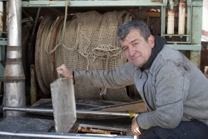 Petar Baranović, šibenski ribar i diplomirani inženjer morskog ribarstva