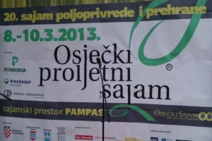 Otvorenje 20. Osječkog proljetnog sajma