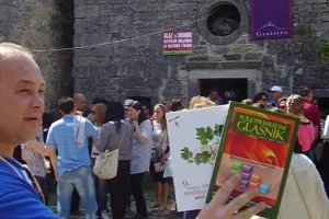 Poljoprivredni glasnika na 9. Smotri vina središnje Istre