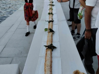 135 metara dugačka Rabska torta