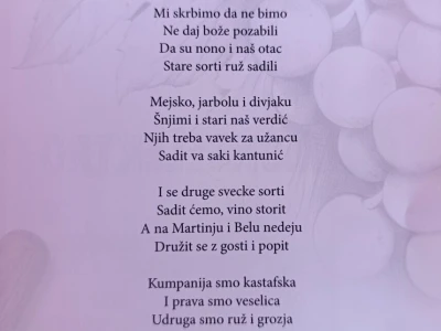 21. susret vinara u Kastvu - Belica 2026