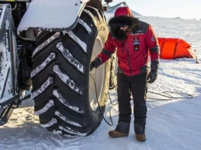 Massey Ferguson na snijegu