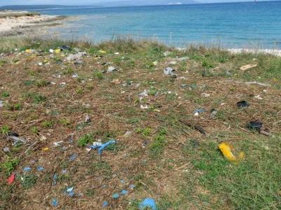 Akcija čišćenja obale kroz projekt Plastic Free Ližnjan