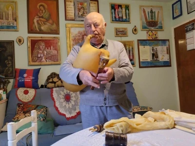 Anđelko Brna i tradicijsko glazbalo mih