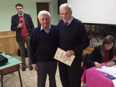Branko Salaj s predsjednikom udruge Život Antunom Laslom