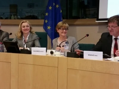 Albert Dess, Marijana Petir, Mairead McGuinness i Franc Bogovič