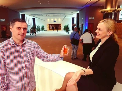 Autor parfema Dejan Levačić i Marijana Petir